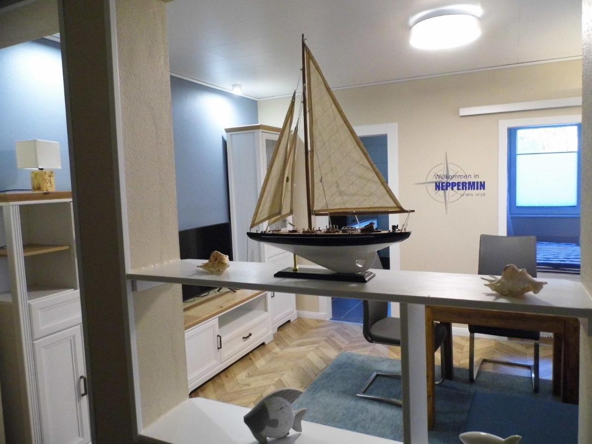 Ferienwohnung Seerose Neppermin Kültér fotó